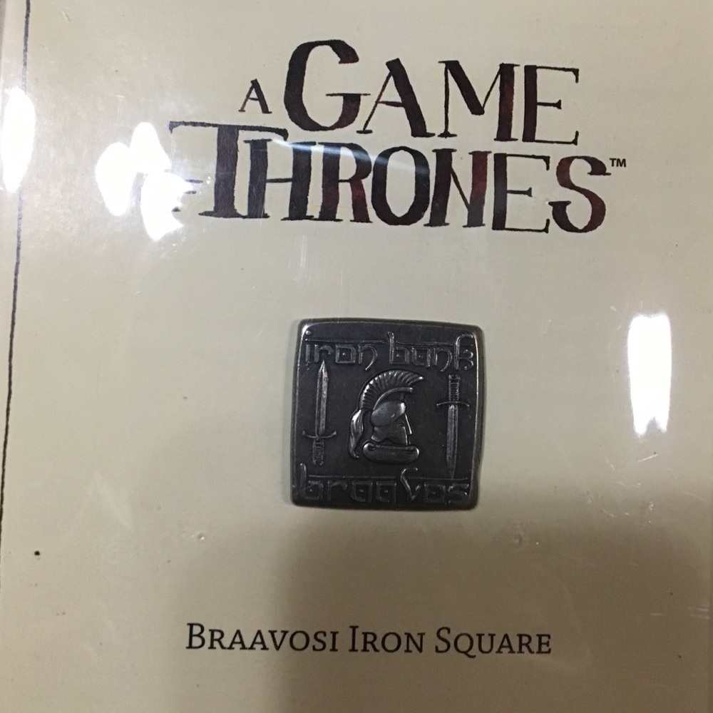Game of Thrones collectible Iron square